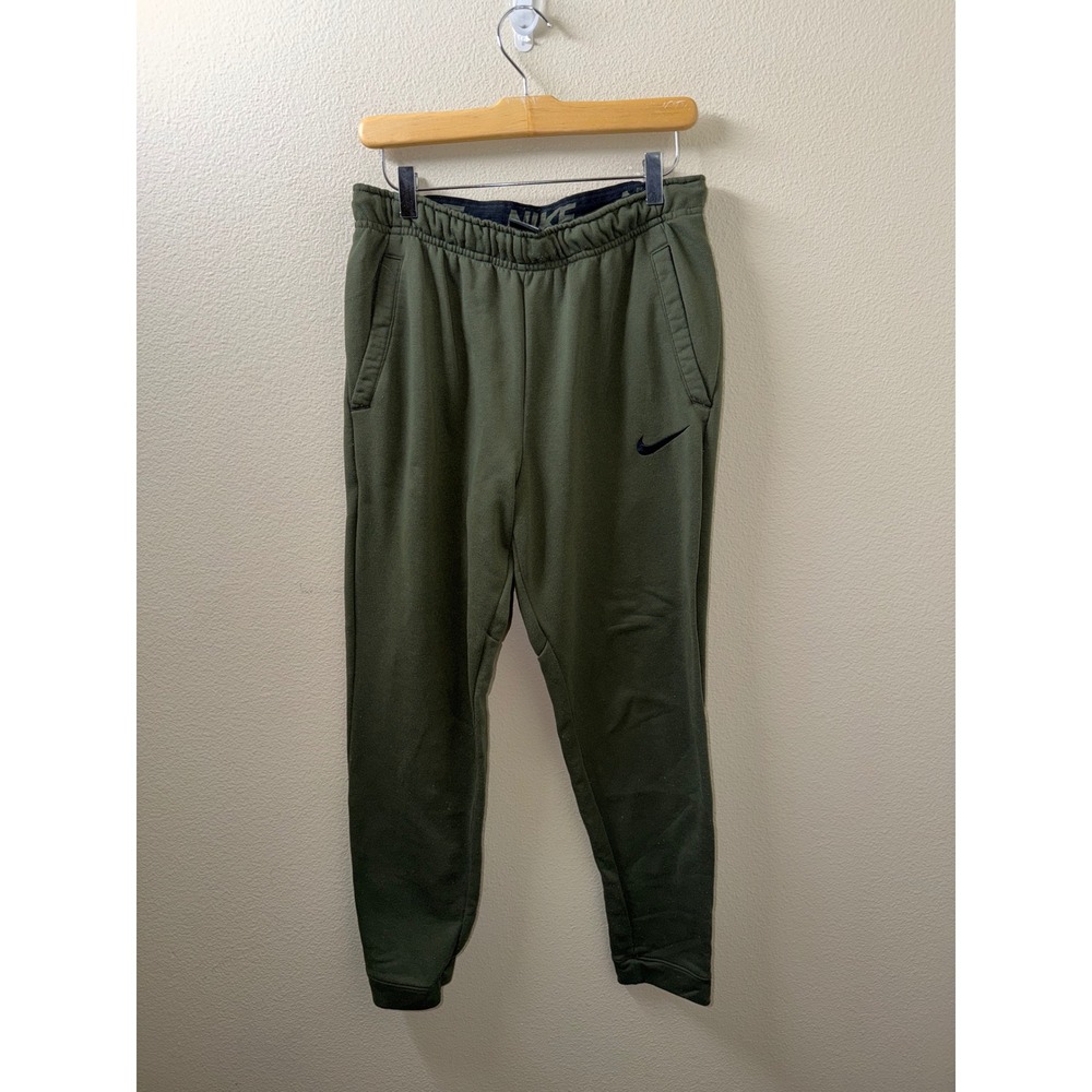 Men's Nike Drifit Green Joggers Size Medium